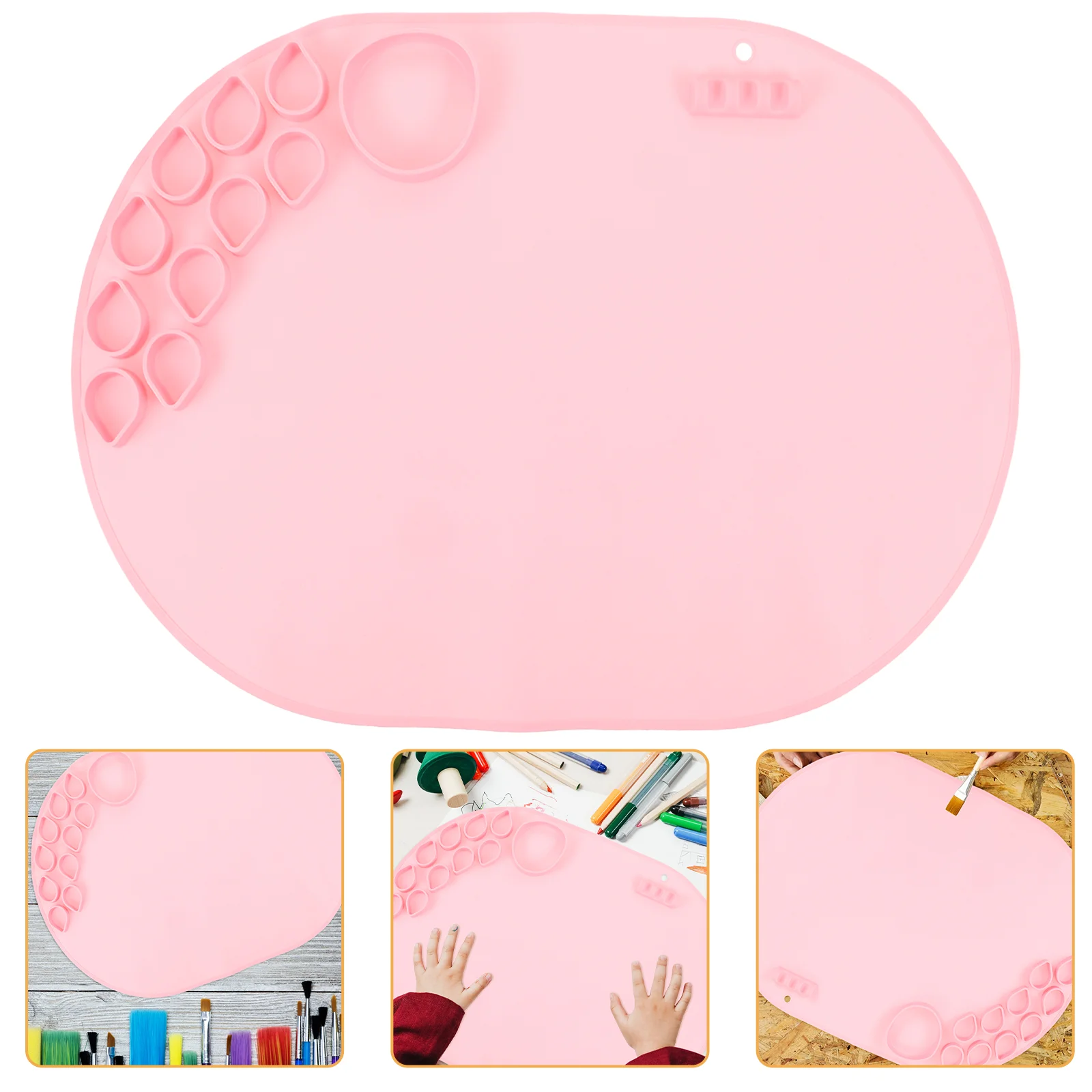 

Silicone Drawing Mat Artist for Painting Mats Non-stick Craft Nonstick Board Washable