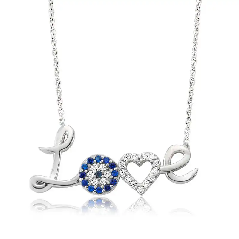 

Tevuli 925 Sterling Silver Love Lady Necklace