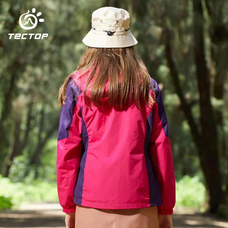 Фото Зимняя уличная Мужская и Женская куртка Tectop с подкладкой, комплект из двух предметов, утепленная водонепроницаемая ветрозащитная походная куртка для кемпинга №4