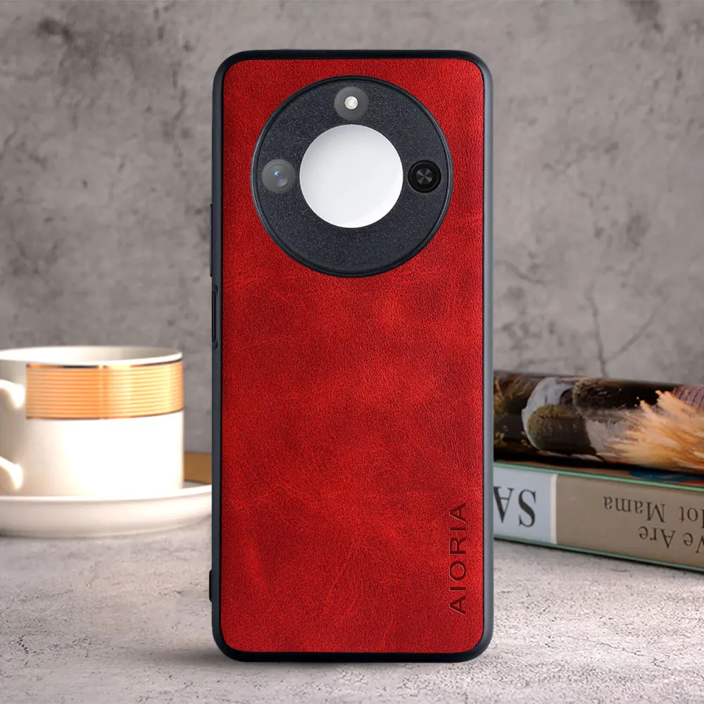 Luxury Vintage Leather Phone Case - Elegant Protective Cover