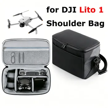 Borsa da viaggio portatile, borsa a tracolla protettiva, borsa impermeabile per accessori telecomando drone DJI Lito 1/X1