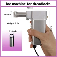 2025 nouvelle Machine à dreadlocks, Dreadlock automatique Portable, avec 6 têtes de rechange 6-16mm, Machine de fabrication de tressage au Crochet Dreadlock 5