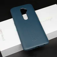 Original Case For OPPO Reno 2 official Slim Soft Leather+tpu Back Case Shockproof Rubber Skin Cover Protector Without retail box 1