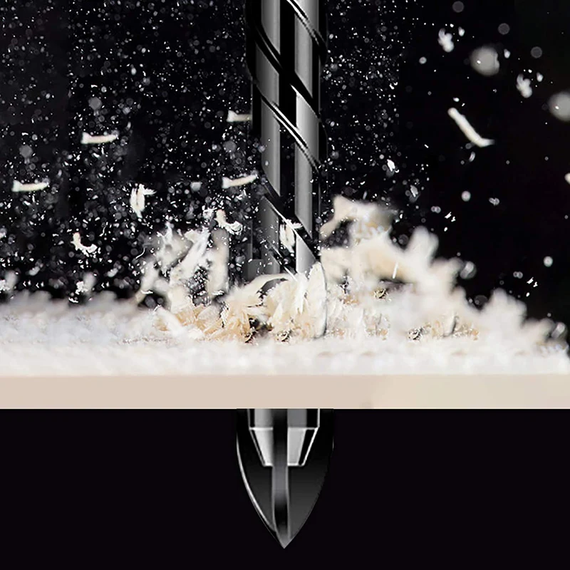 4-edge Cross Drill Bit Set