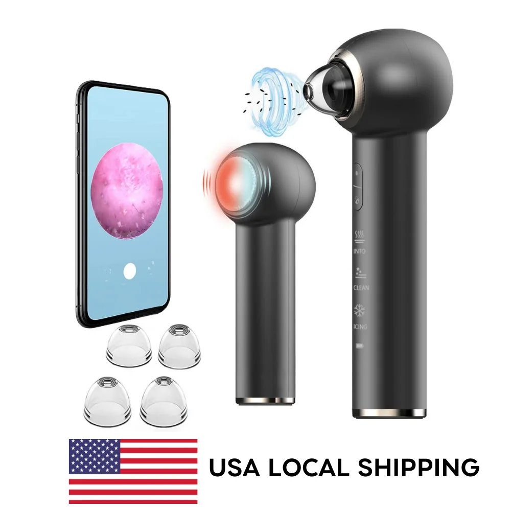 Visual Electric Blackhead Remover With Camera Vacuum Acne Cleaner Deep