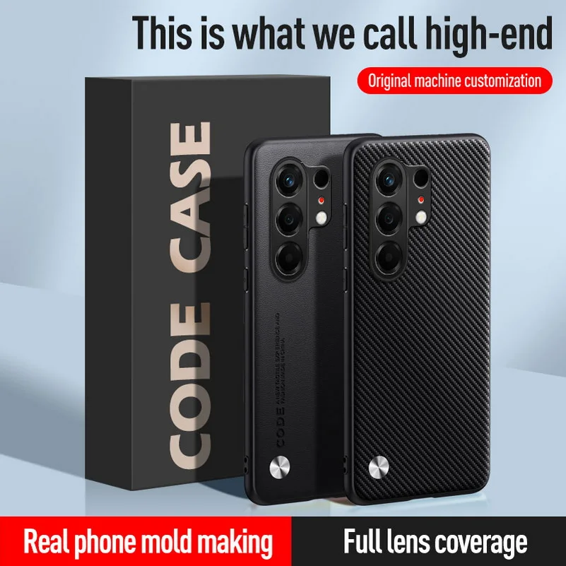 Sleek Hard Leather Camera Protect Case