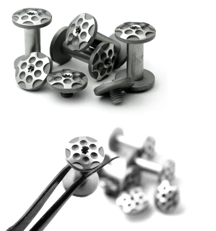 

Винты из нержавеющей стали M4 с ЧПУ для рукоятки ножей, крепежные винты, инструменты для ножей, винты шпинделя с блокировкой, 2 комплекта