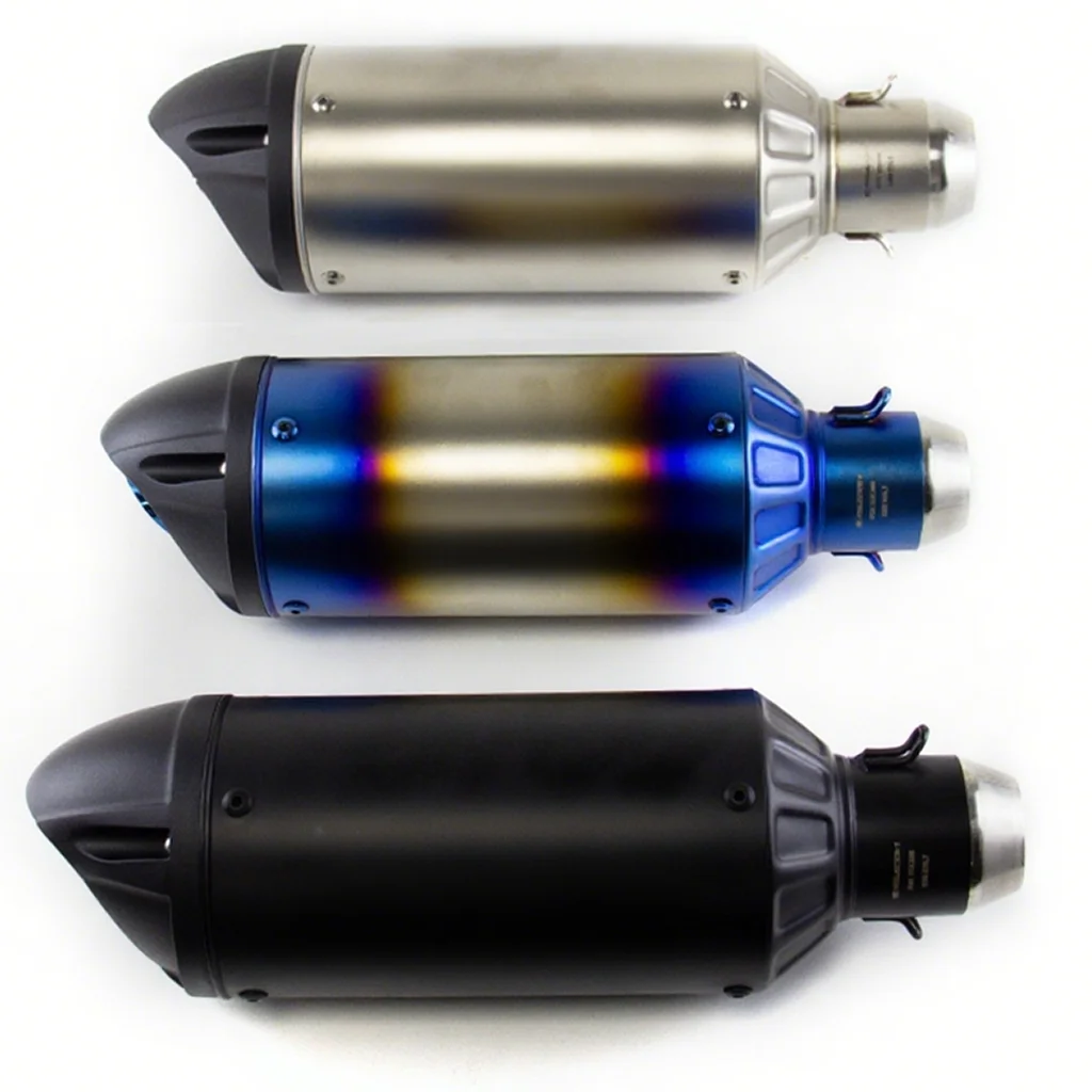 51mm Racing Motorcycle Exhaust Pipe For SC Project Escape For