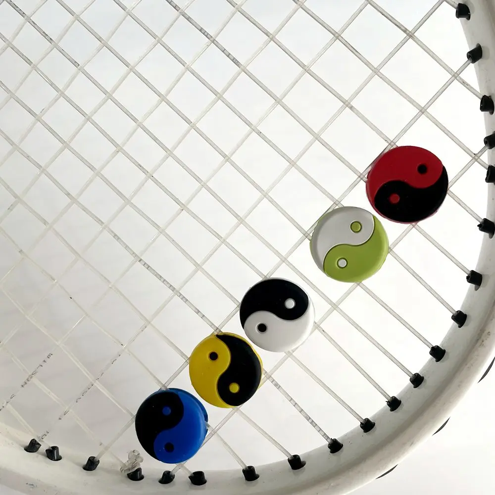 10 pcs multicolor Tai Ji tennis shock absorber To reduce tennis racquet vibration Dampener