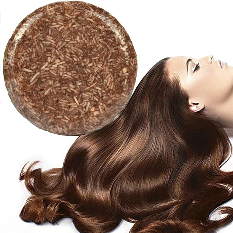 Polygonum Hair Darkening Shampoo Bar Hair Darkening Shampoo Soap Solid Shampoo Polygonum Shampoo Jinger Shampoo Bar Herbal Soap 3