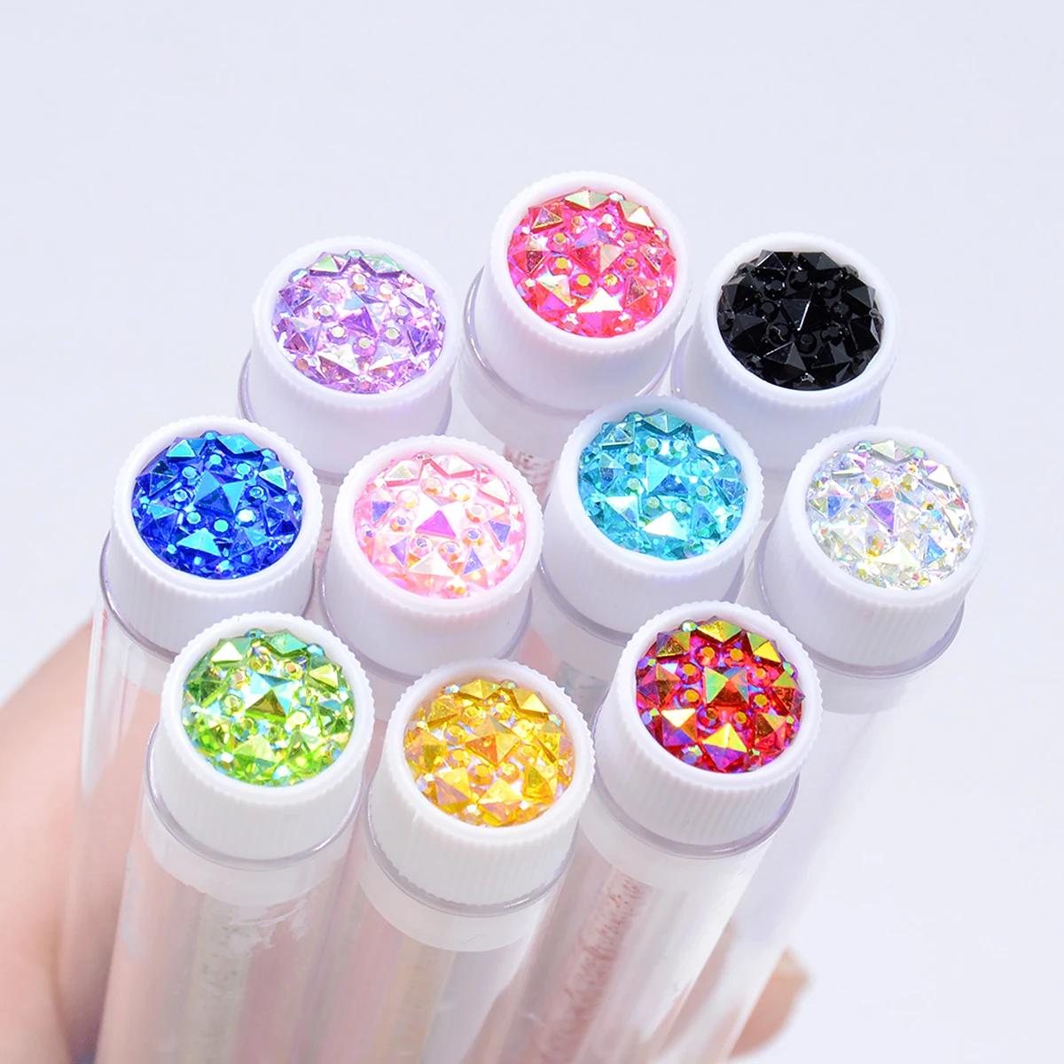 Empty Eyelash Brushes Tubes 20pcs Reusable Wand Container Spoolies Combs