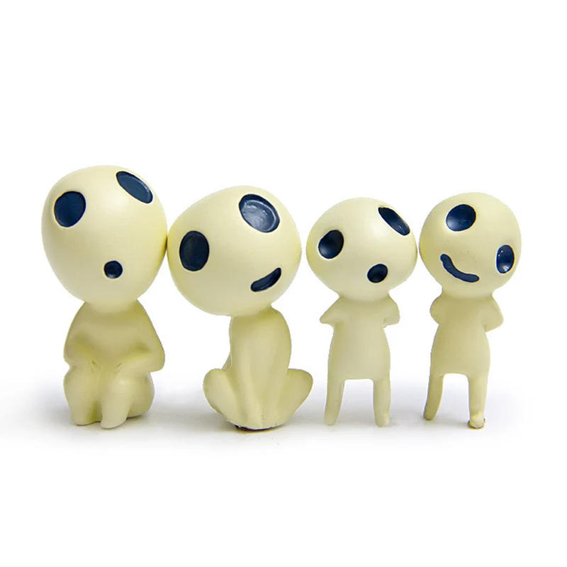 

4PCS/Sets Cartoon Tree Elf Miniature Garden Decoration Fairy Princess Home Desktop Decor Mini Figures for Kids Birthday Toys