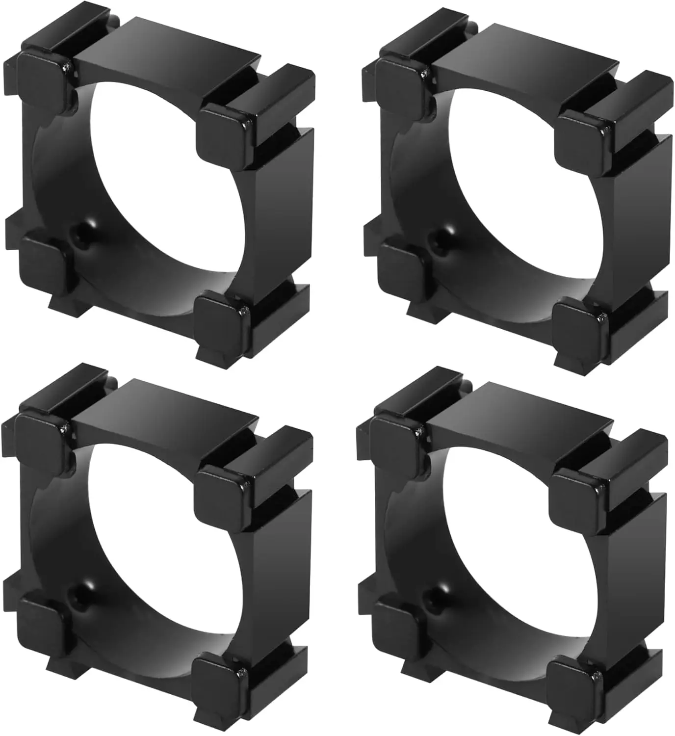 100PCS 18650 리튬 배터리 셀 홀더, 플라스틱 배터리 보관함 셀 스페이서 브래킷 스탠드, 원통형 셀 배터리 홀더