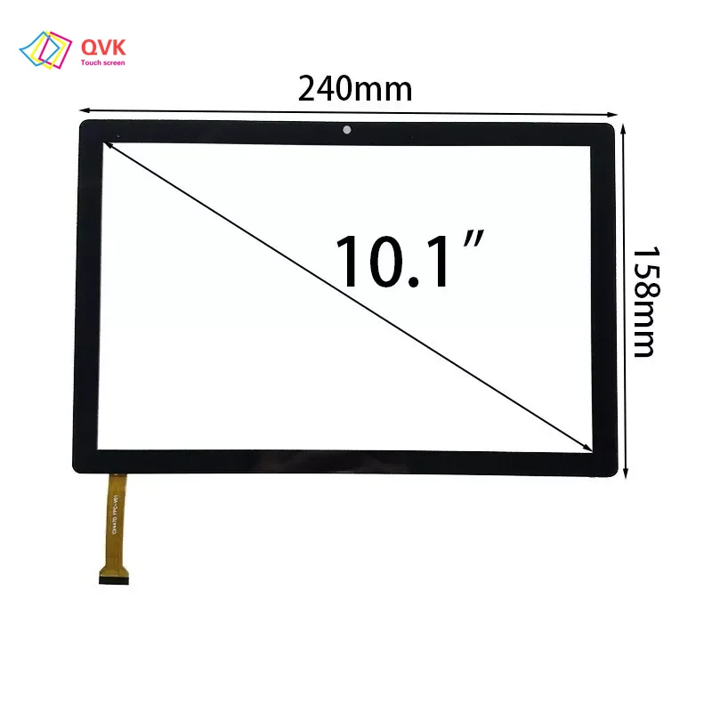 Black 10.1 inch Compatible P/N CX447D FPC-V01 V02 VO1 VO2 Tablet ...