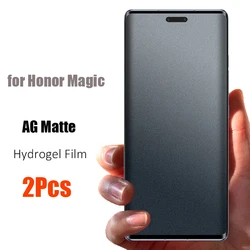Matte Frosted Hydrogel Screen Protector with Installation Tools | 2 - Pack Protective Film - Honor Magic 5lite (AG Matte 2PCS)