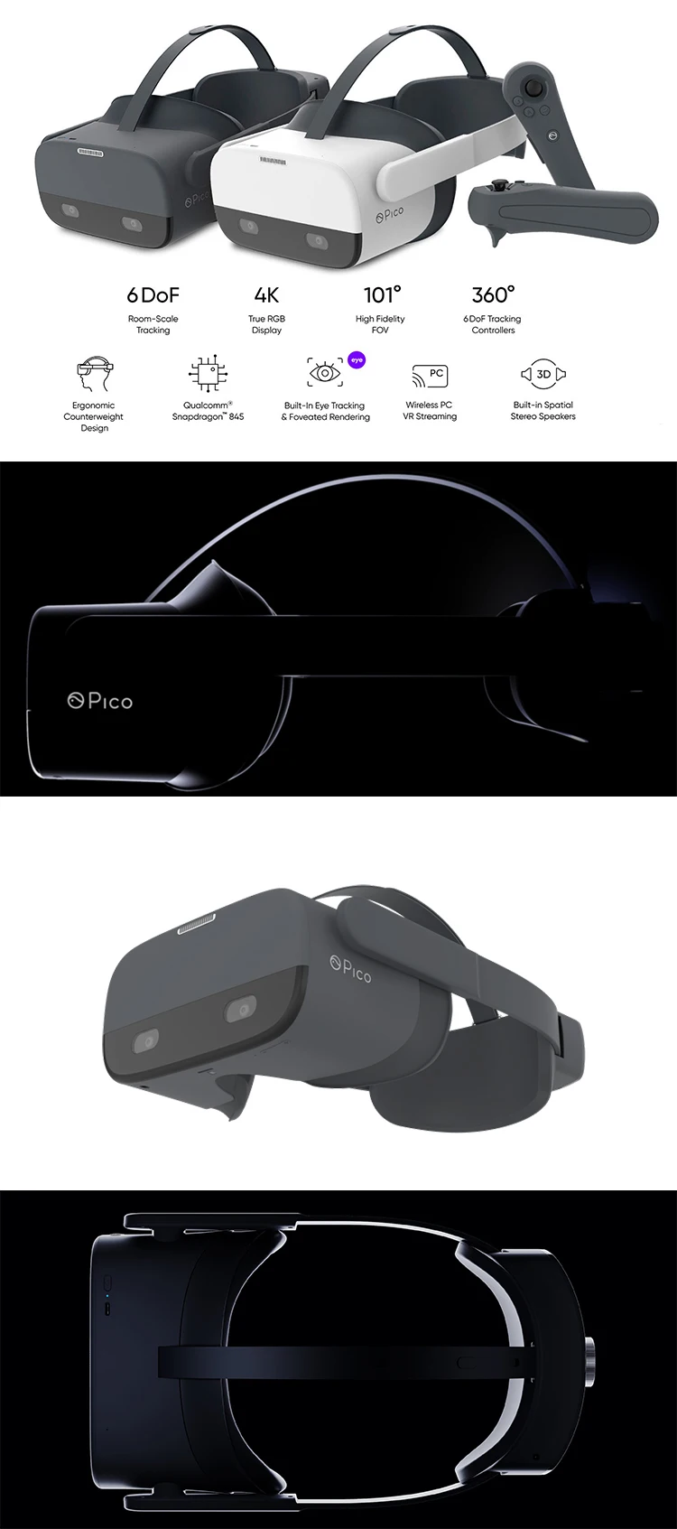 Gaming Headset Pico Neo Vr Headset Pico Neo Link 2-in-1 Standalone