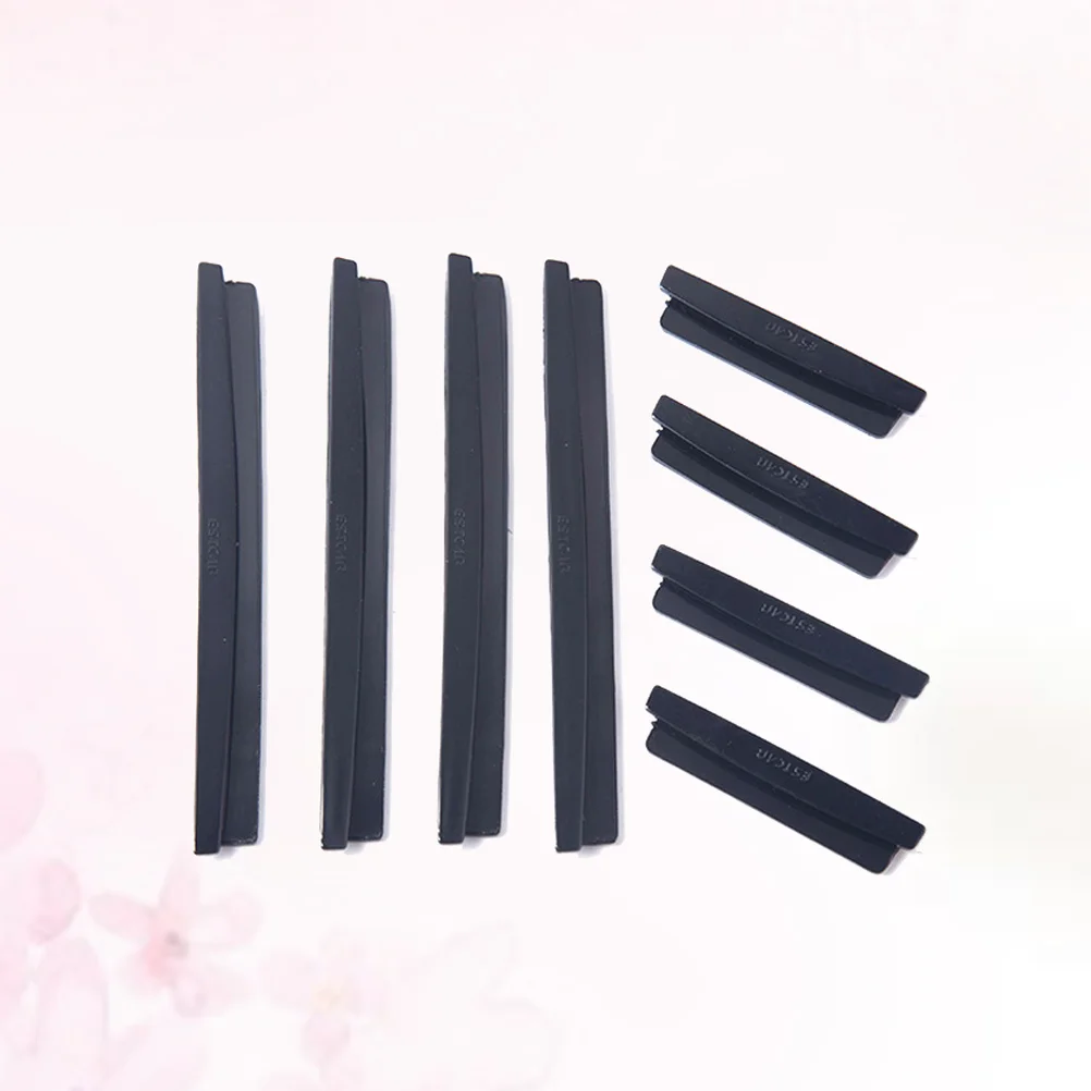 8PCS Car Door Anti collision Strips Rubber Decor Auto Door Guard Bumper