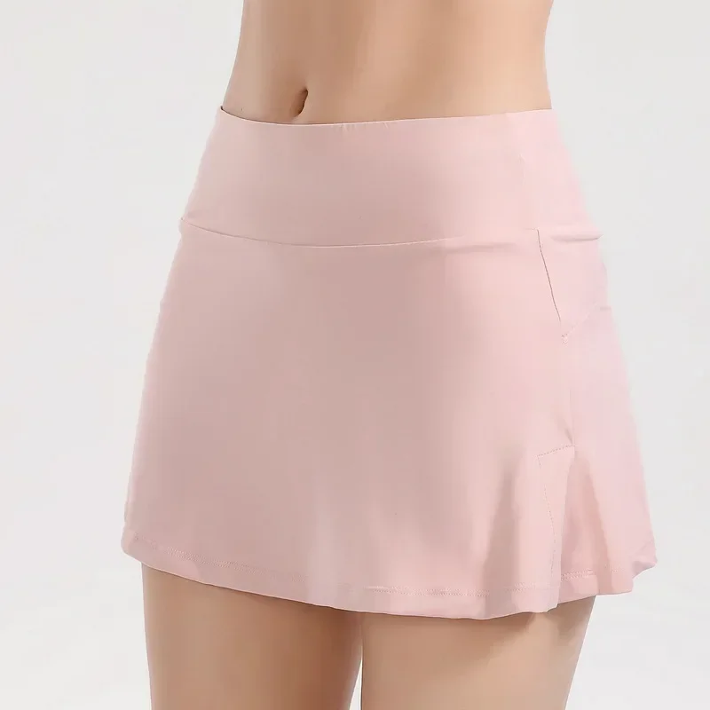 

Slim Fitness Skirts Tennis Running New Shorts Ultra Sports Mini Exercise Summer Anti-light Gym Yoga