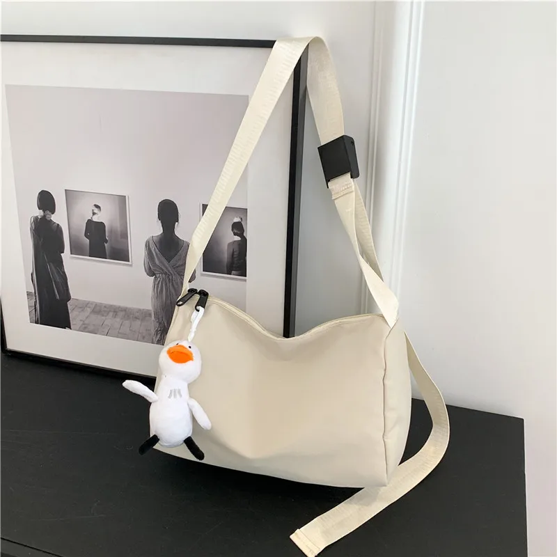 Pillow Crossbody Bag 2024 New Crossbody Versatile Shoulder Bag INS Student Korean Version Large-capacity Canvas Shoulder Bag