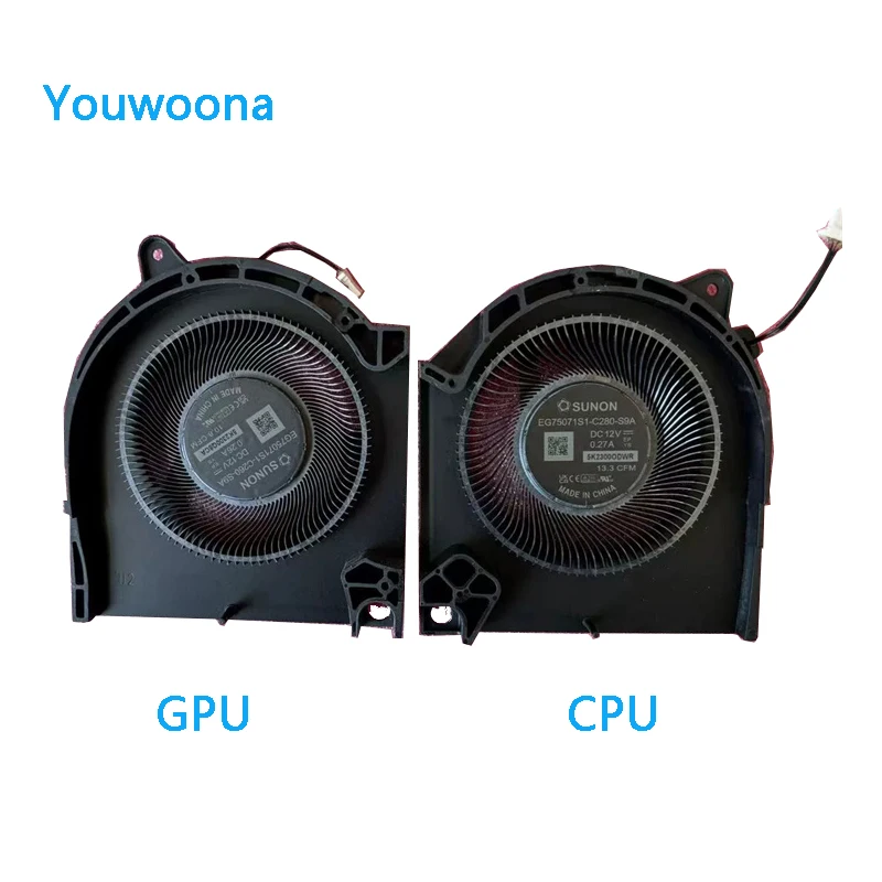 Nuova Ventola Di Raffreddamento Gpu Cpu Originale Per Laptop Per Dell G16 7630 G15 5530 2023
