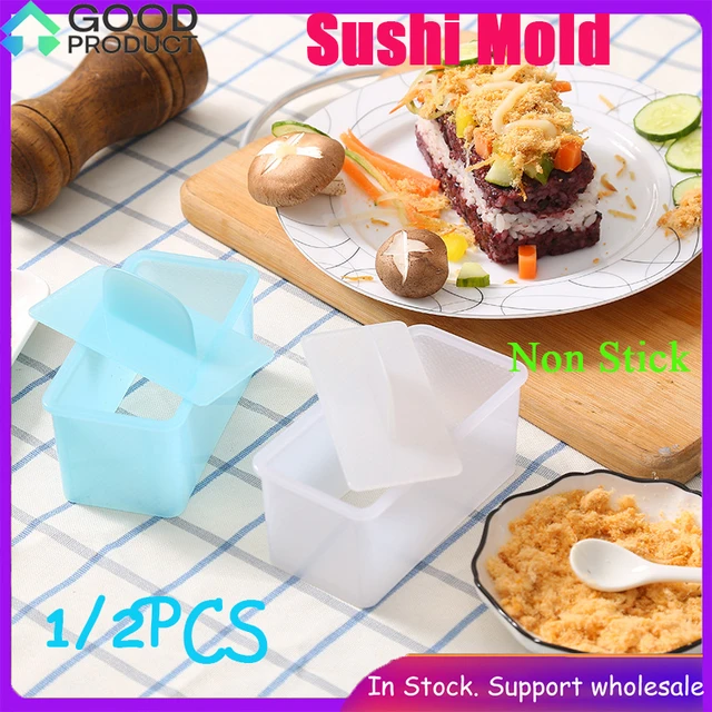 Musubi Maker Mold Press Sushi Making Kit Non Stick Rectangular DIY