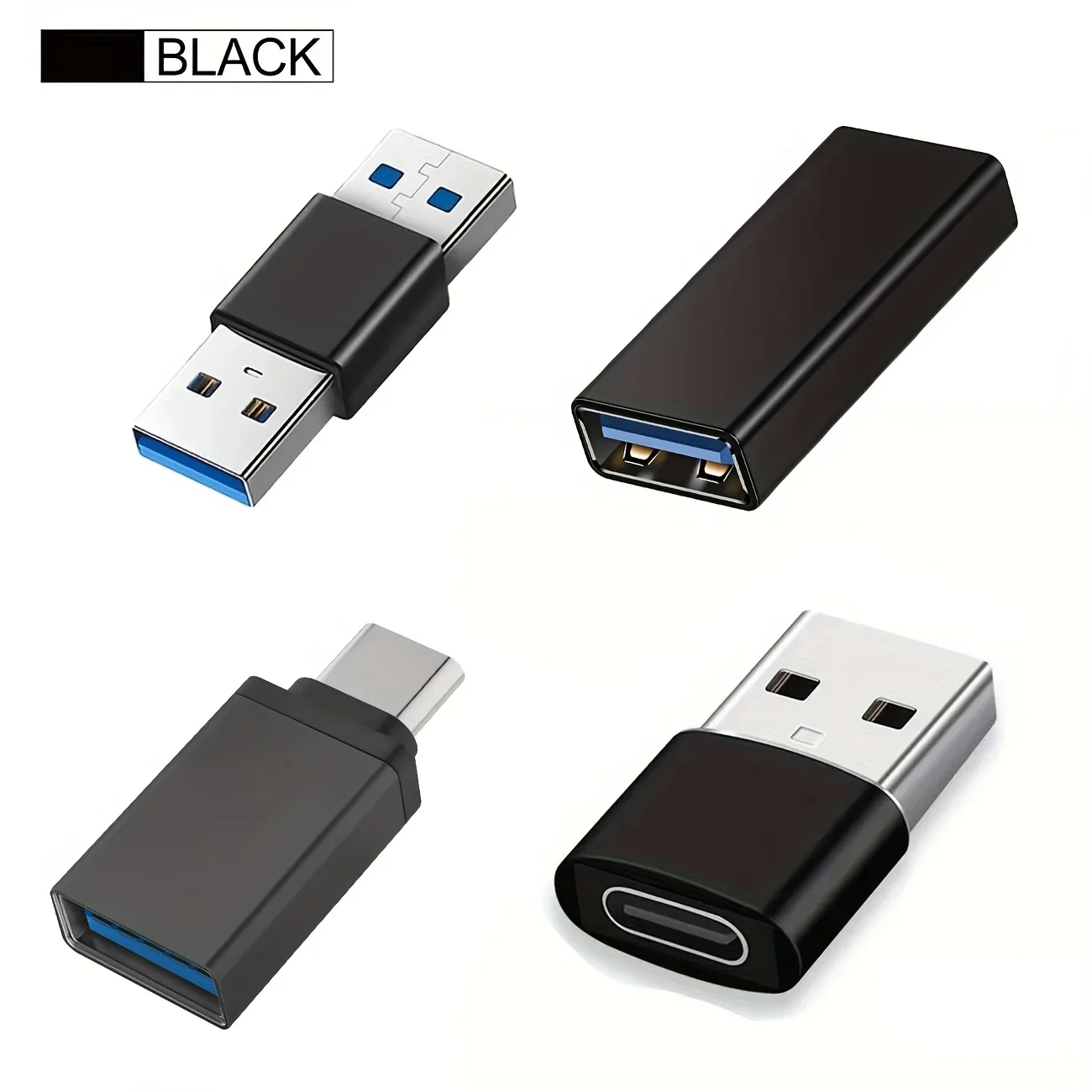All-in-One USB Adapter Set with PD Fast Charging and OTG Support