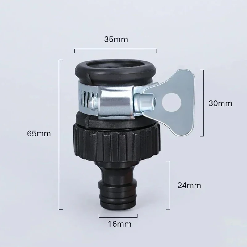 Durable Universal Water Faucet Adapter Plastic Hose Fitting Quick Connect Fitting Tap For Car Washing Garden Irrigation water faucet adapter