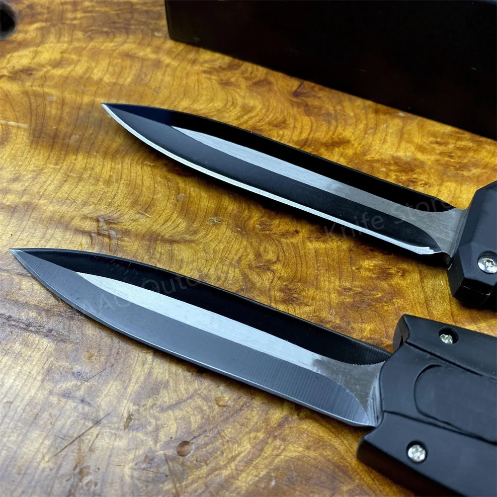NEW BM C07 Pocket Knife EDC Knife Fixed 440C Blade Double Edge Outdoor EDC Survival Camping Hunting Cutting Tool 5