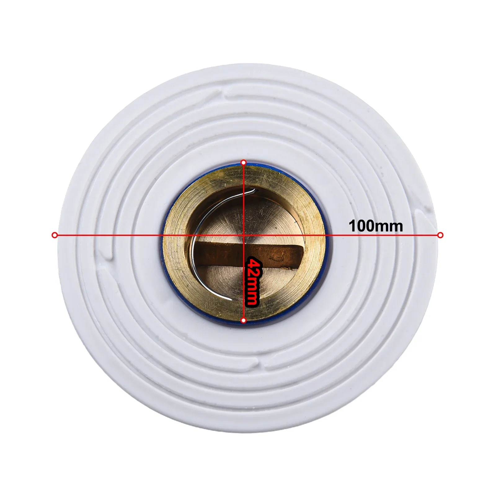 Sink Strainer Floor Drain 100*42*45mm Plastic Copper Fast Drainage Backflow Preventer Easy Installation