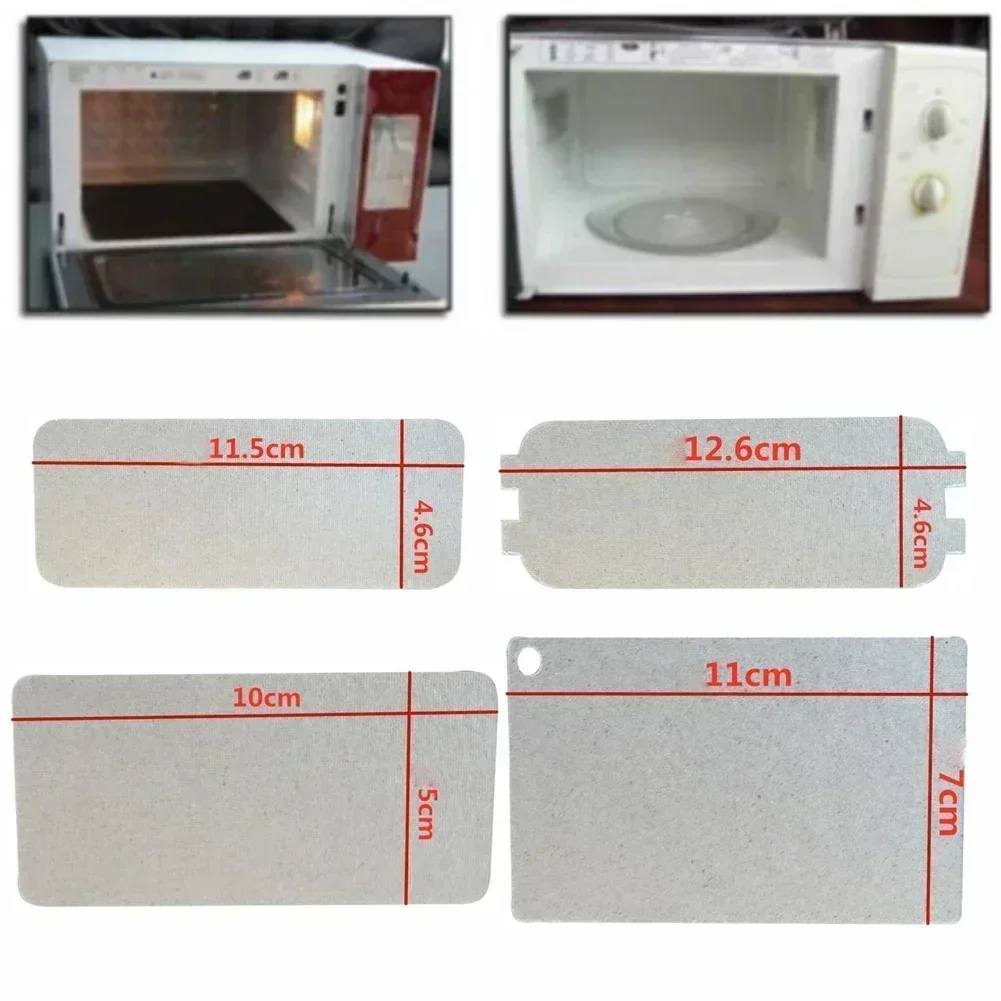 1x Microwave Oven Mica Plate Sheet For Microwave Wave Guide Cover Sheet Plates Replacement Part Insulating Tool Accessories 1