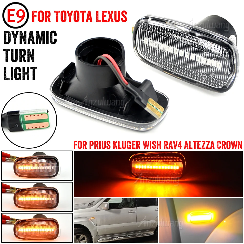 2Pcs LED Side Marker Light สำหรับ Lexus IS300 IS200 LS430 Scion XB XA