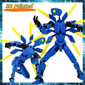 New-3D Printed Mannequin Dummy 13 Ultrakill V1 Series Toys Action Figures Multi-Jointed Movable Shapeshift Robot Children Gifts