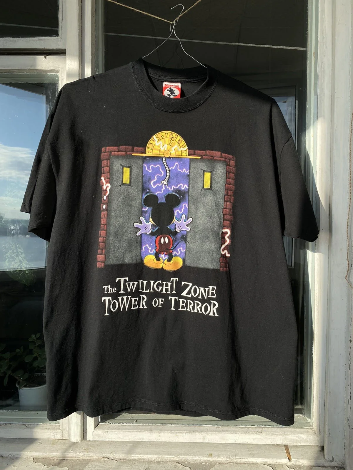 vintage tower of terror twilight zone T-shirt thunder(1) - AliExpress