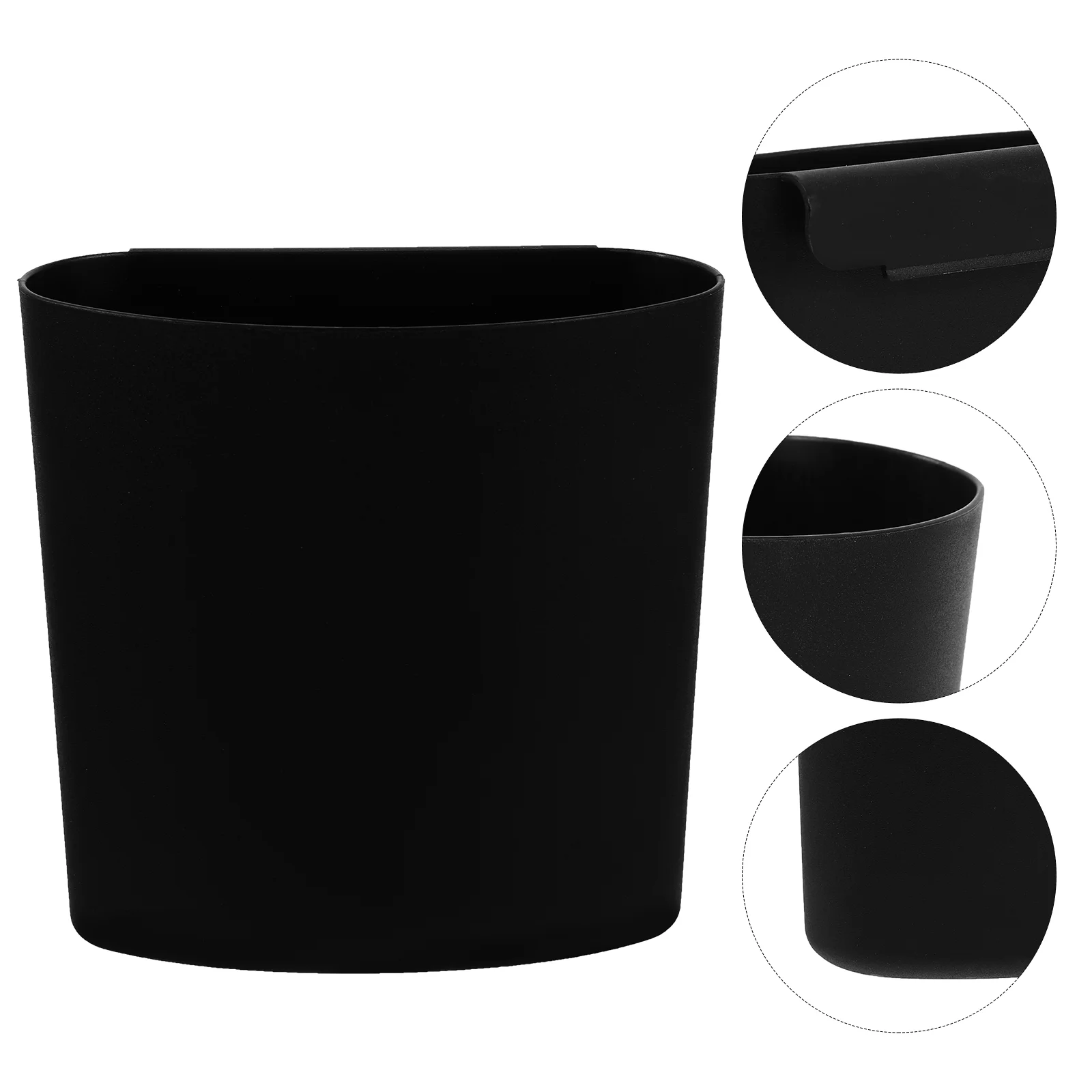 

6 Pcs Cart Small Hanging Bucket for Household Basket Storage Box Collecting Waste Bin Sundries Holder Rolling Accessories