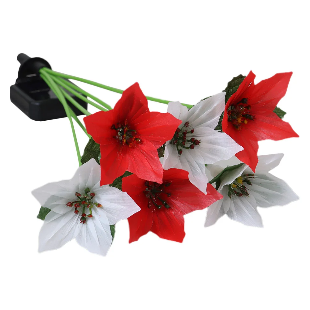 

Solar Powered Lights Flower Shaped Light Garden Fairy Lights Outdoor Decorative Light Patio Yard Wedding Holiday Decoration