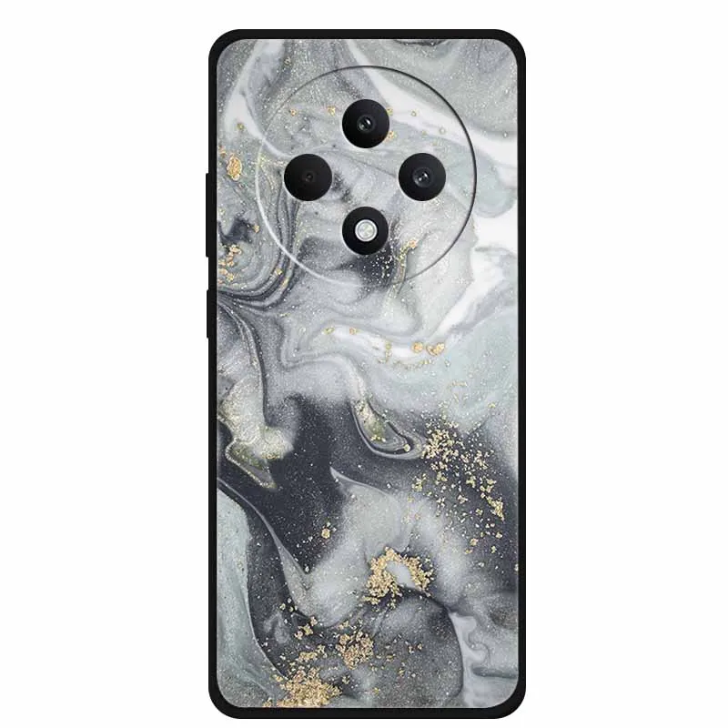 Elegant Marble Design Phone Case - Luxury Soft Silicone Bumper & Color Shield