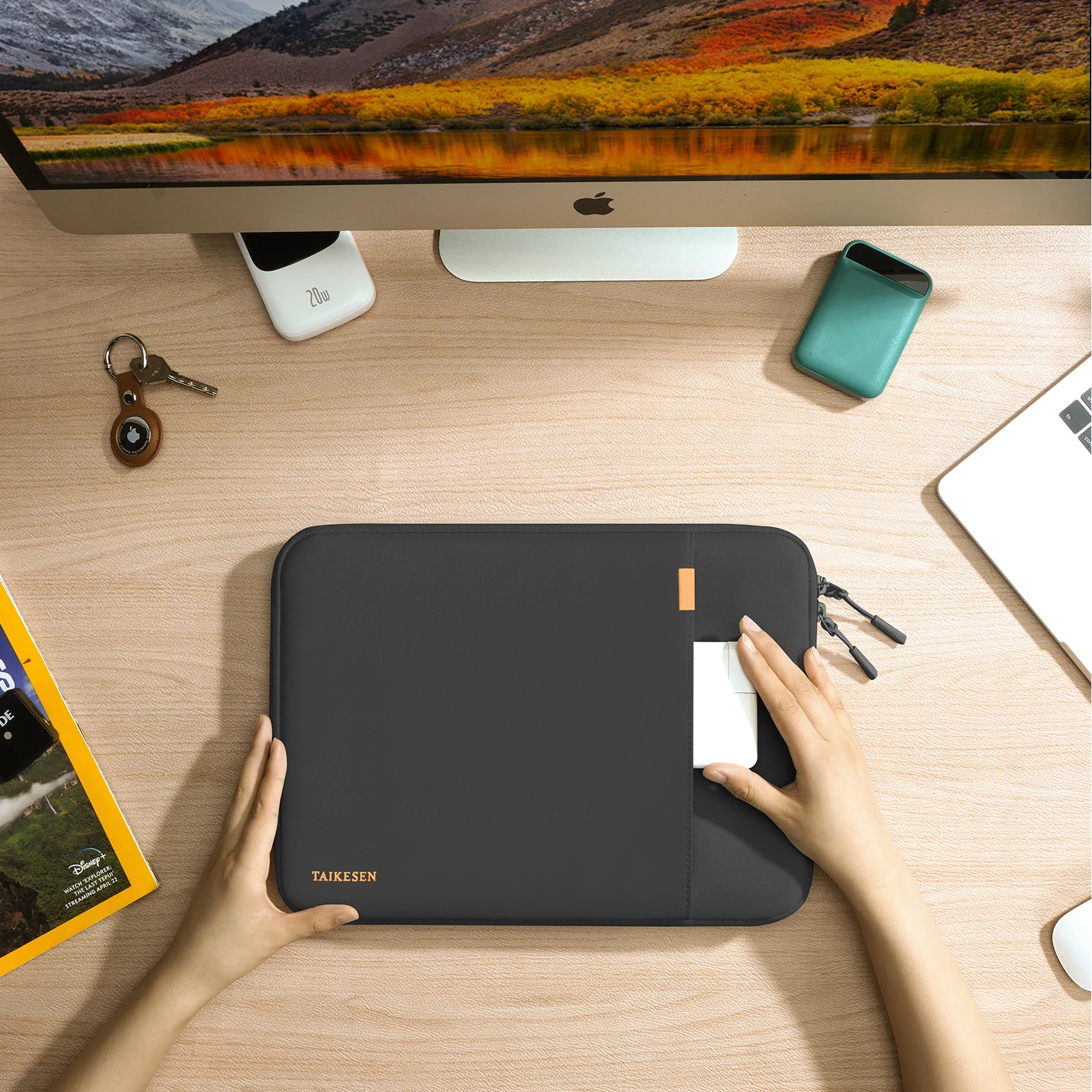 노트북 슬리브 케이스 가방 13 14 15.4 15.6 16 Macbook Pro Air M1 M2 13.3 커버 비즈니스 컴퓨터 가방  쉘 액세서리-Freehip.co.kr