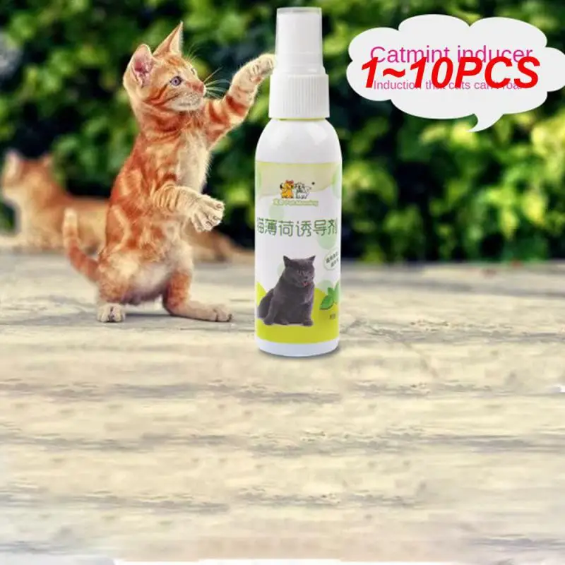 

1~10PCS Catnip Spray For Cats Botanical Extracted Cats Catnip Sprays Long-Lasting & Effective Gifts For Cat Owners & Cat Lovers