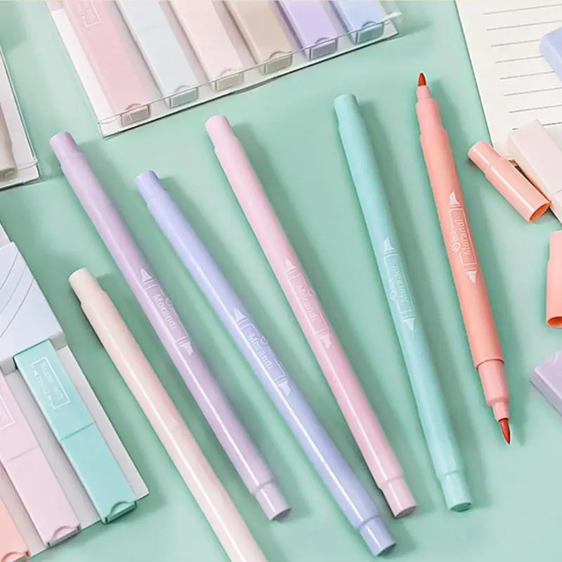 Bible Highlighters 12Pcs Assorted Colors High Lighters For Journaling Note Stationery Supplies For Planning Work Study