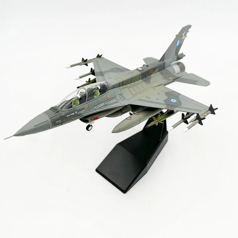 Avion De Chasse F-16 Fighting Falcon – Maquette Métal Moulé Sous Pression – Modèle De Collection