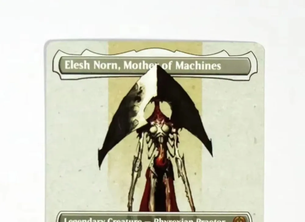 Anime Trading Cards NP Holo1 Magical Proxys Game Black Top Quality Proxy Playing Cards Elesh Norn Ulamog Gathering Board Game Trading Cards Proxy board games,game cards,collectible cards,anime cards,anime trading cards,animation game cards