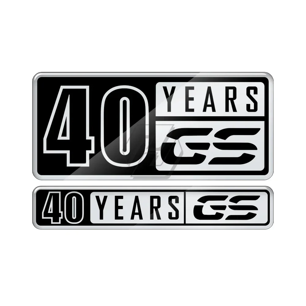 For BMW Motorrad 40 Years GS Sticker  R1200GS R1250GS F850GS F800GS 3D Motorcycle Decal