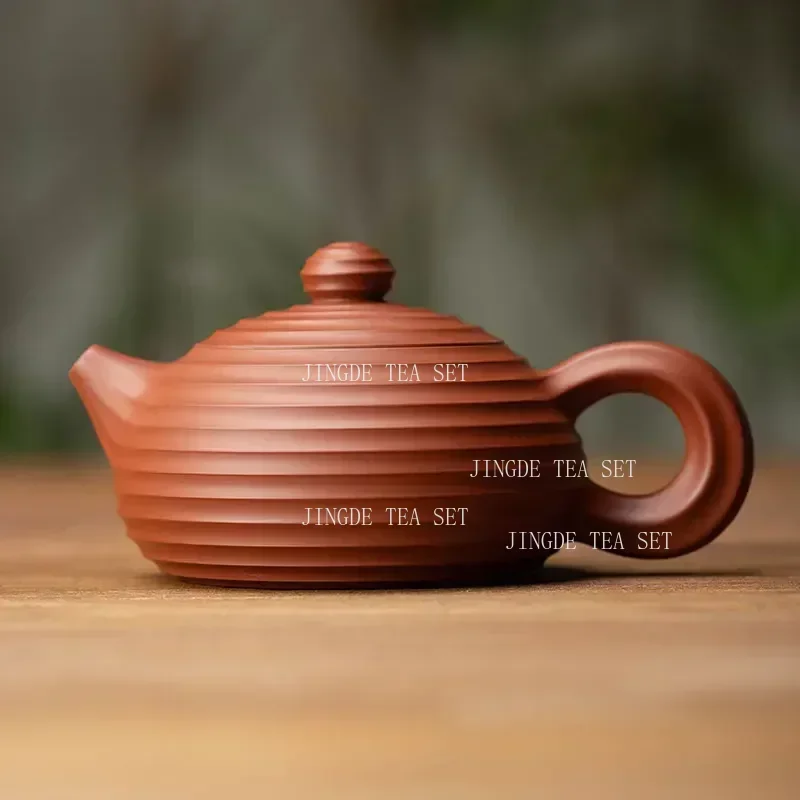 Chaozhou Zhu Ni Teapot Qian Xian Xi Shi Hu Zisha Teapot Small Chinese Handmade Noble Consort Pot Ceramic Tea Set