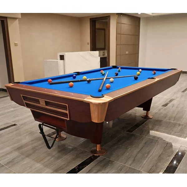 Factory Superior Billiard Table Black 8 Foot 9FT Pool Table Billiard