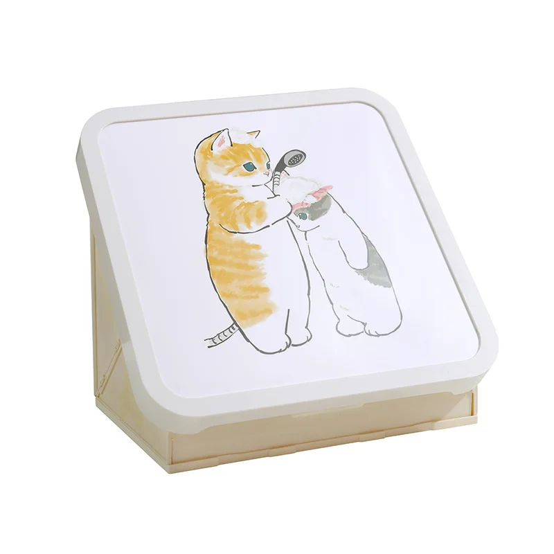 Punch-free Bathroom Hanging Picture Folding Storage Box Large Capacity Bathroom Storage Rack Household Bathroom Storage Cabinet 6