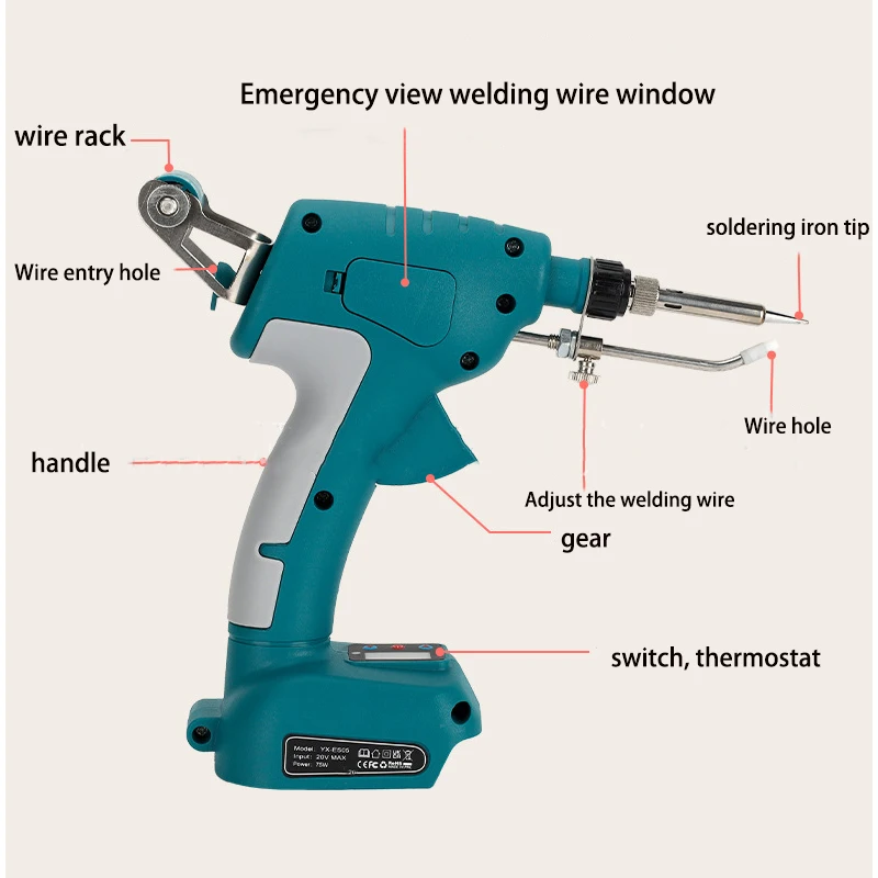 soldagem arma, Repair Power Tool para Makita,