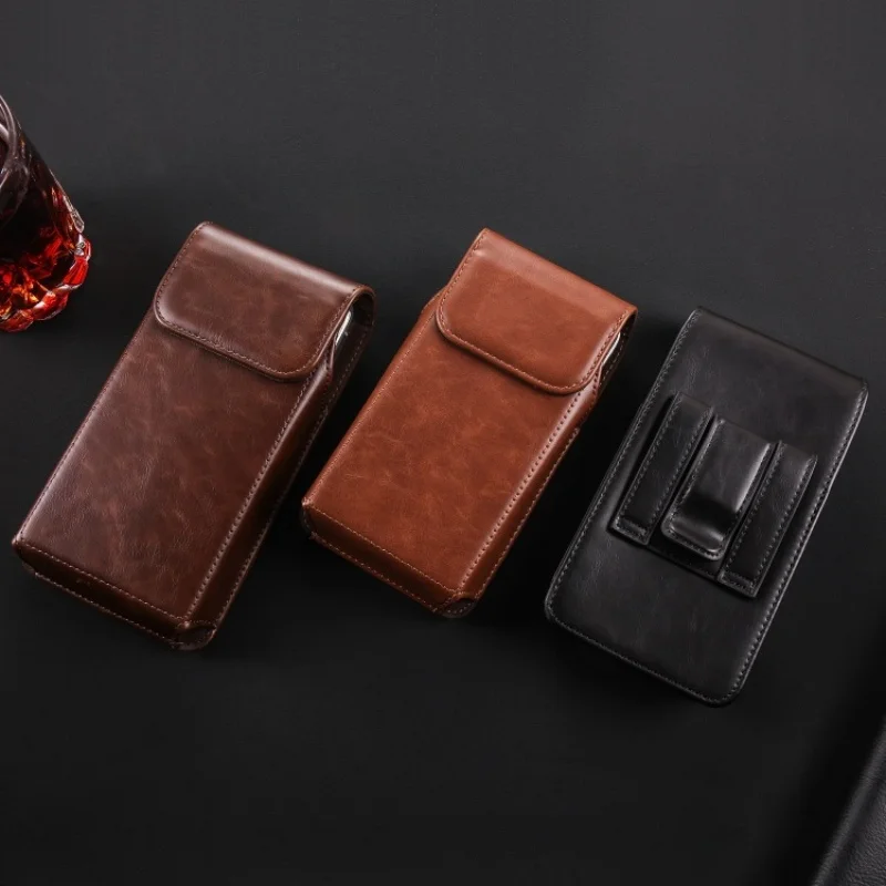 Leather Belt Clip Phone Case