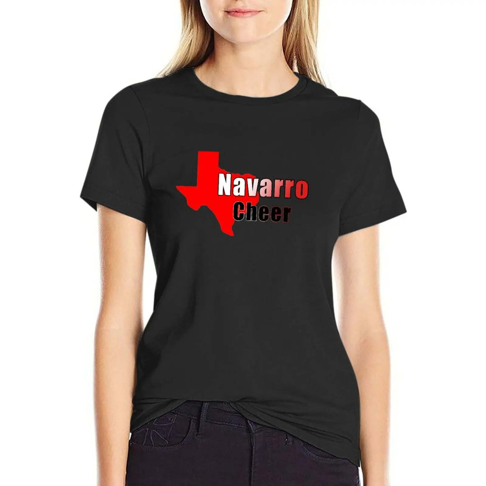 Navarro Cheer 2022 T-Shirt tees hippie clothes tops t shirts for Women graphic