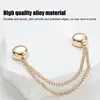 Multi-Functional 4Pcs/Set Magnetic Clothing Clips Magnet Brooch Boutonniere Pins Delicate Clothing Skirt Pants Accessories 4
