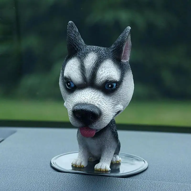 Bobble Head Dog Funny Car Bobble Head Cruscotto Durevole Bubble Head Robusta Bambola Per Cani Per Car Dashboard Decor Desk Tabletop